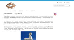 Desktop Screenshot of ceramichevaldemone.com